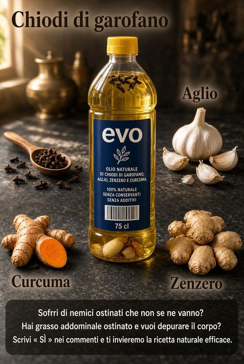 Chiodi di garofano, aglio, curcuma e zenzero Chiodi di garofano, aglio, curcuma e zenzero: rimedio naturale contro infezioni e grasso addominale