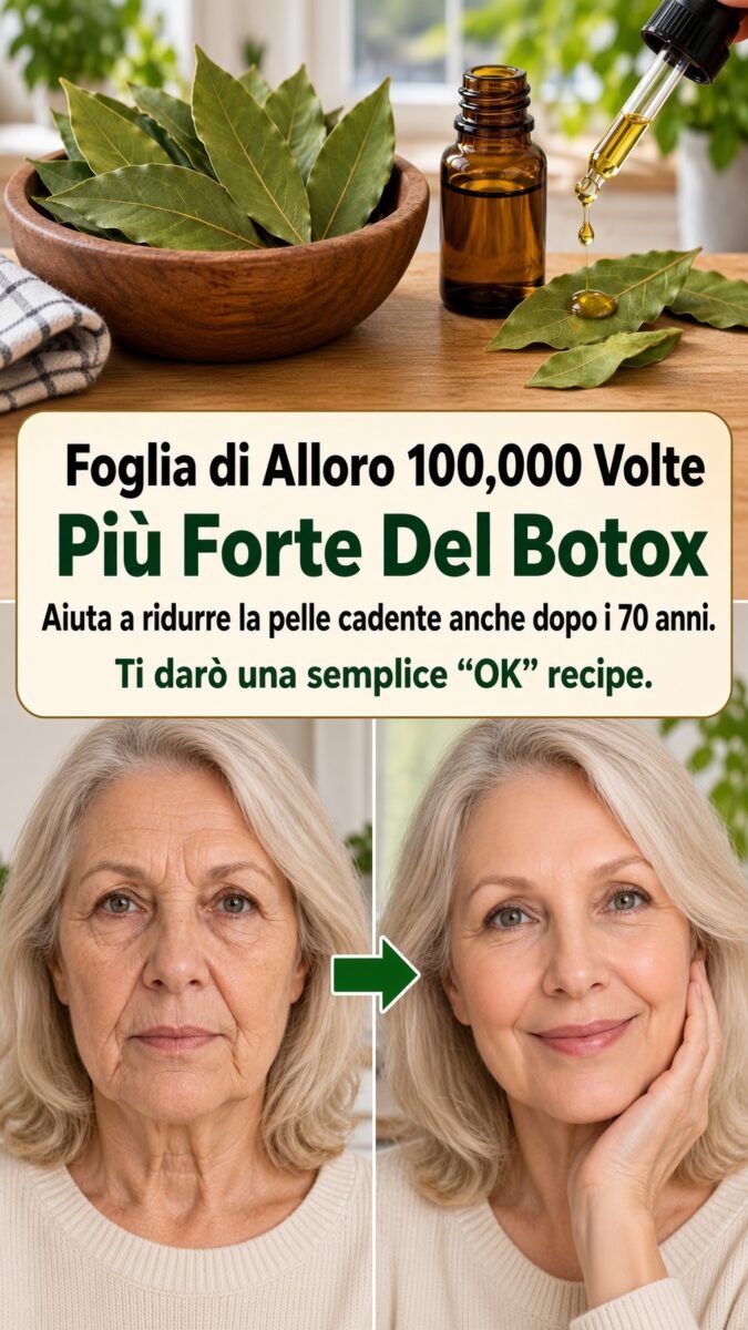 Foglie di alloro per la pelle e contro le rughe