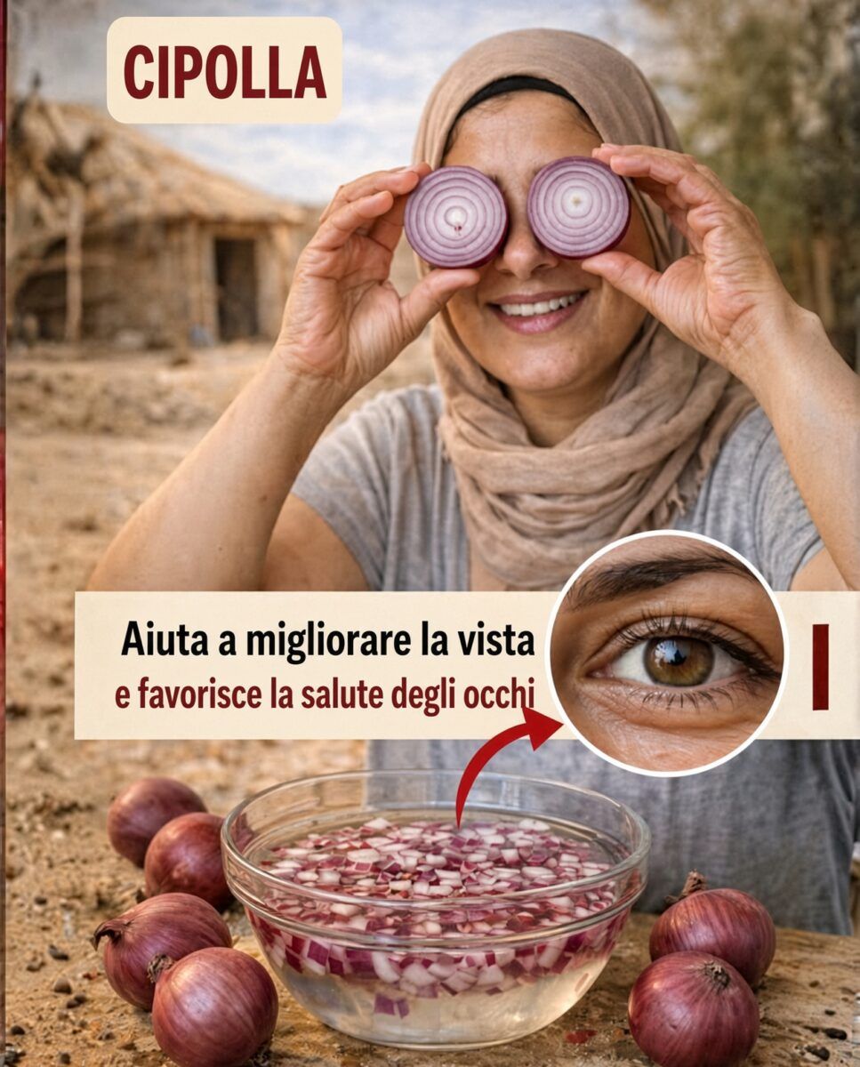 Cosa succede se usi le cipolle sugli occhi per 5 giorni Cipolla: aiuta a migliorare la vista e favorisce la salute degli occhi