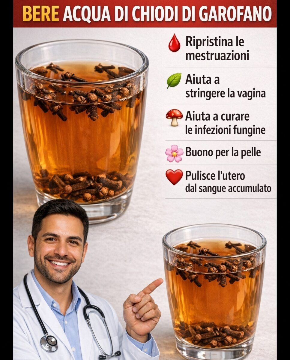 Acqua di chiodi di garofano: benefici per la salute