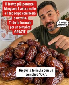 Datteri: Il Frutto Più Potente — Mangiane 1 Volta a Notte