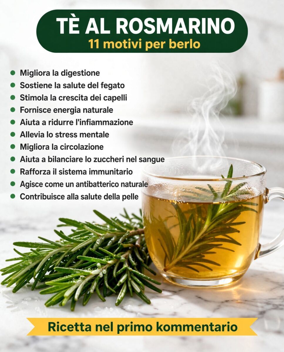Tè al rosmarino: 11 motivi per berlo