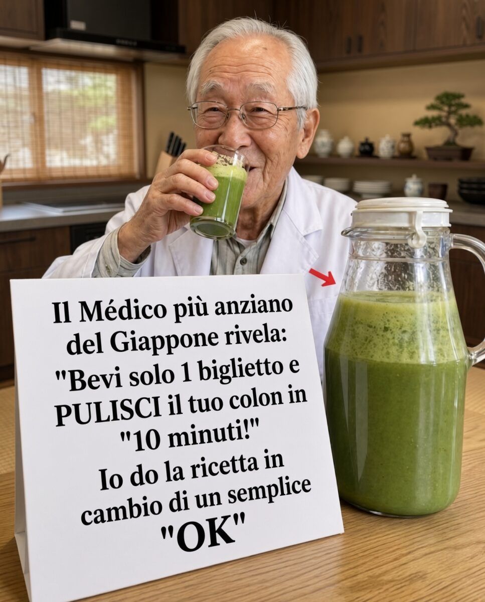 Bevanda verde quotidiana - il consiglio del medico giapponese