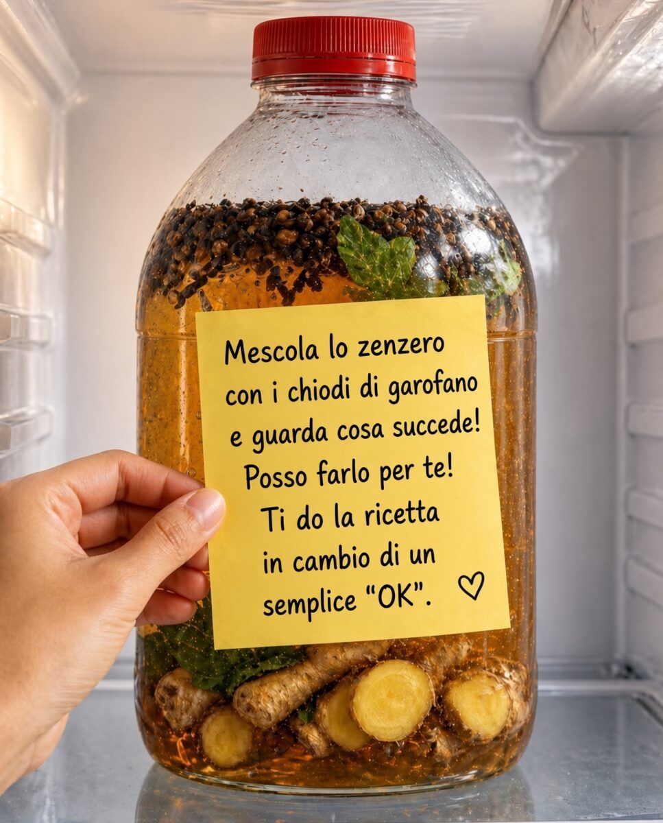 Zenzero e chiodi di garofano Zenzero e chiodi di garofano - mescola e scopri cosa succede