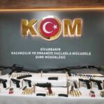 Diyarbakır’da silah kaçakçılığı operasyonu: 13 gözaltı, 8 tabanca ve 235 fişek ele geçirildi