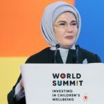 Emine Erdoğan Semerkant’tan Gazze çağrısı yaptı: Savaş sirenleri susarsa kimse geride kalmaz