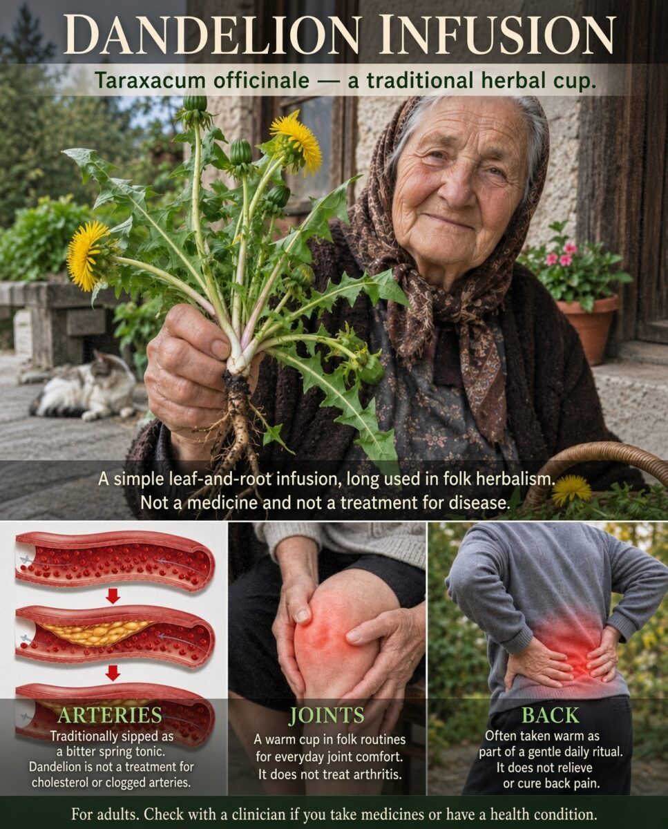 Dandelion Infusion: A Traditional Herbal Cup for Digestion, Liver, Joints, and Everyday Wellness Dandelion Infusion: A Traditional Herbal Cup for Digestion, Liver, Joints, and Everyday Wellness
