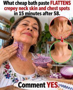 Crepey Neck Skin and Chest Spots After 58: This Cheap Bath Paste Flattens It in 15 Minutes