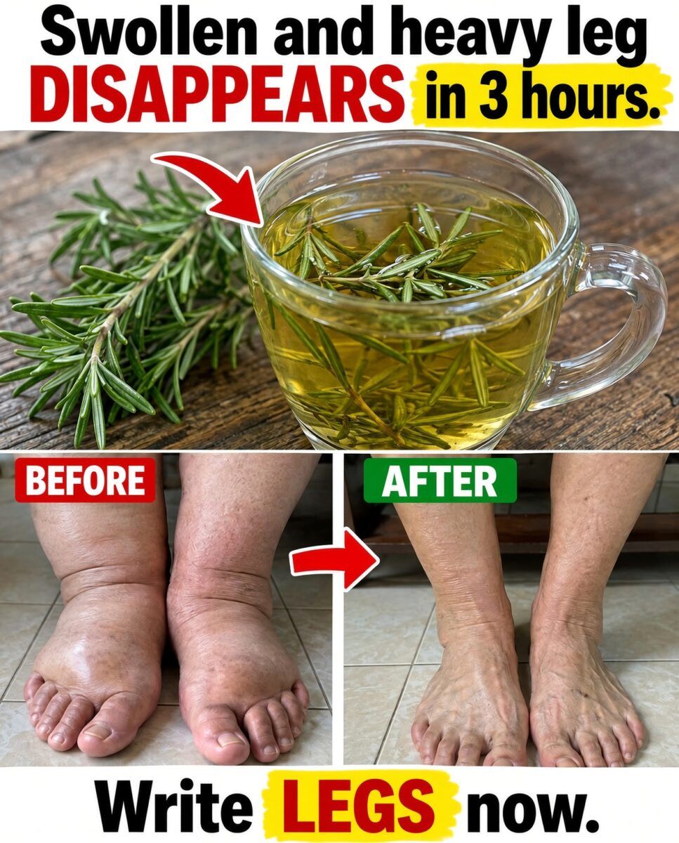 Swollen Heavy Leg Disappears in 3 Hours, This Cup Cuts It Forever