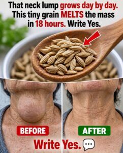 Goiter Growing Day by Day, This Tiny Kitchen Grain Melts It in 18 Hours