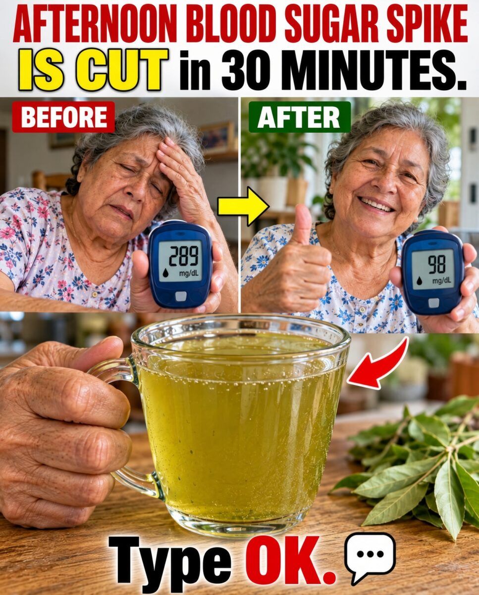 Afternoon Blood Sugar Spike Is Cut in 30 Minutes With This Glass