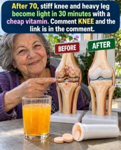After 70, Stiff Knee and Heavy Leg Turn Light in 30 Minutes With a Cheap Vitamin