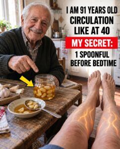 91 Years Old, Circulation Like 40: My Secret Is 1 Spoon Before Bed