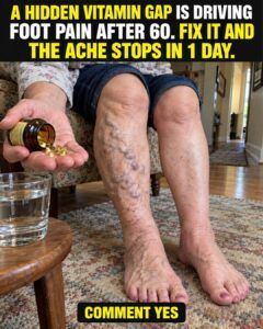 A Hidden Vitamin Gap Is Driving Foot Pain After 60