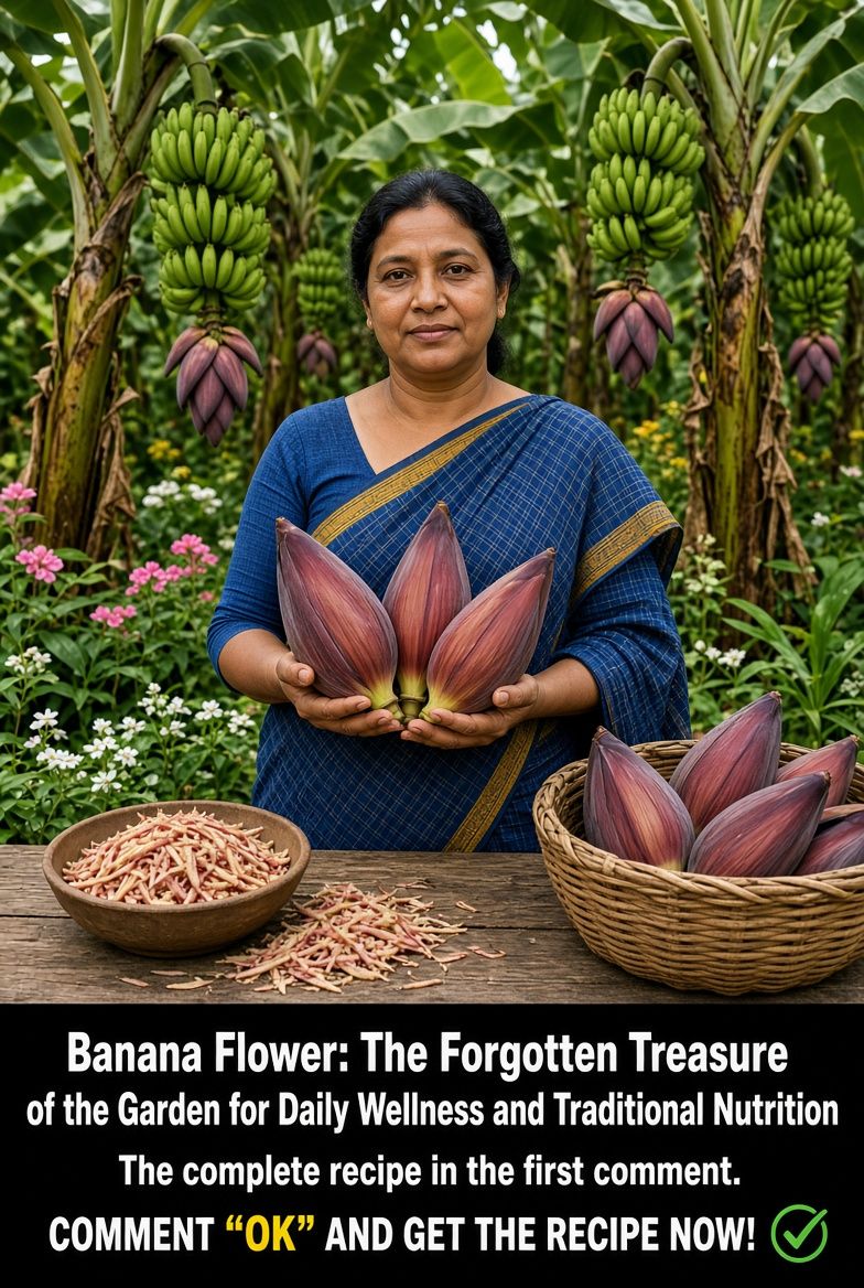 Banana Flower: The Forgotten Treasure of the Garden for Daily Wellness and Traditional Nutrition