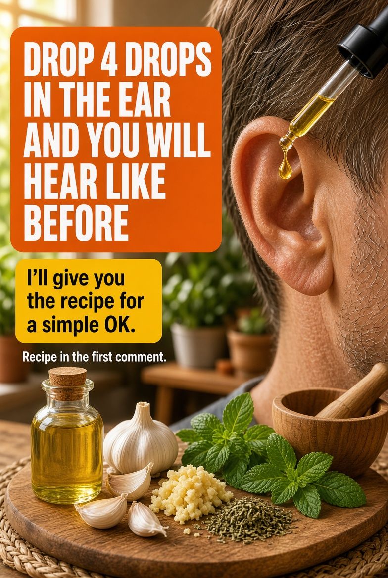 Hearing Loss: 4 Natural Ear Drops That May Support Your Hearing