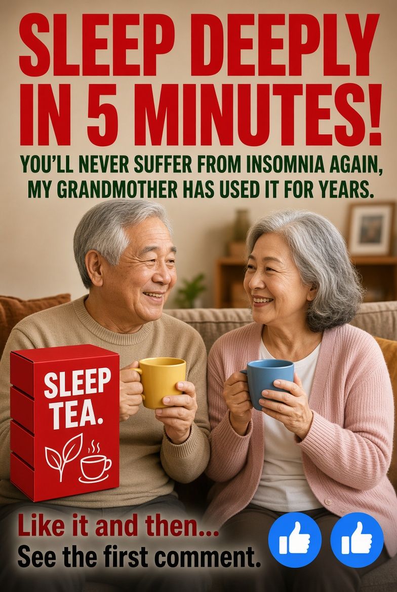 The Sleep Tea That Promises Deep Sleep in 5 Minutes