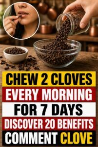 Chewing 2 Cloves Every Morning: 20 Benefits of This Ancient Habit