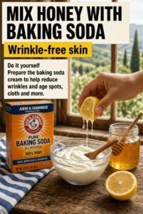 Honey and Baking Soda Cream: The Homemade Recipe for Smoother Skin