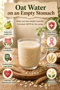 Oat Water on an Empty Stomach: Helps You Lose Weight Naturally