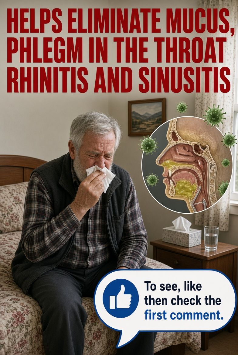 This Home Remedy Helps Clear Mucus, Phlegm and Sinusitis