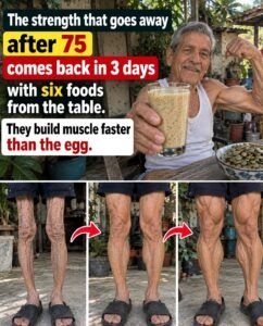 Six Everyday Foods and Muscle After 75: What They Can and Cannot Do
