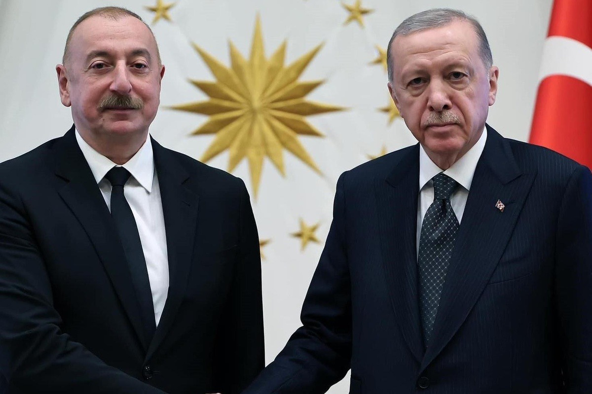 Azerbaycan Cumhurbaşkanı İlham Aliyev ve Cumhurbaşkanı Recep Tayyip Erdoğan