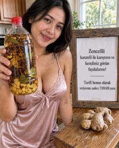 Zencefil ve karanfil: doğal bileşenlerle hazırlanmış aromatik bir infüzyon.