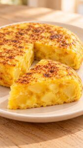 Tortilla espagnole très moelleuse
