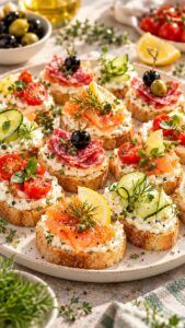 Canapés rapides