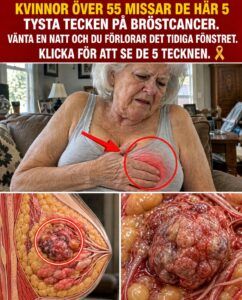 Fem tysta tecken på bröstcancer hos kvinnor över 55
