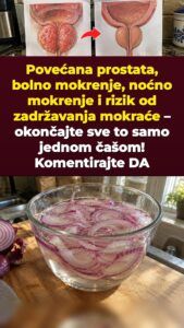 Namočeni crveni luk za pritisak prostate i noćne odlaske na WC
