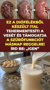 Egy pohár magos víz, amely a megterhelt vesét célozza