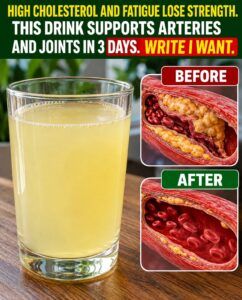 This Drink Reduces Cholesterol and Fatigue, Supporting Arteries and Joints