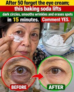 After 50, Baking Soda Became the Forbidden Trick for Tired Eyes, Dark Circles, and Spots