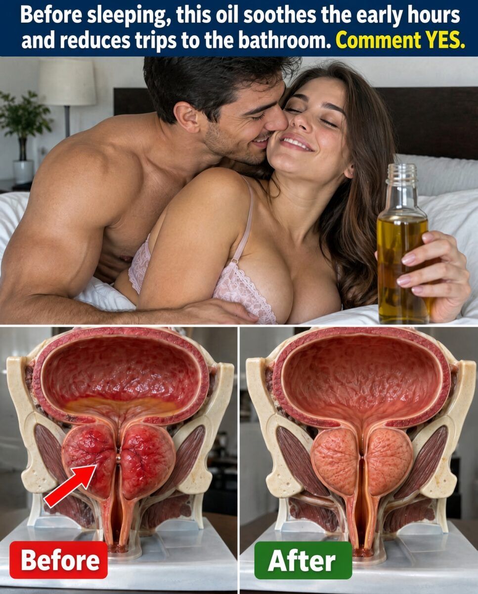 One Spoonful of This Oil Brings Down Prostate Swelling and Quiets the Night
