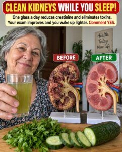Clean Kidneys While You Sleep: The Green Glass That Attacks Creatinine and Toxins