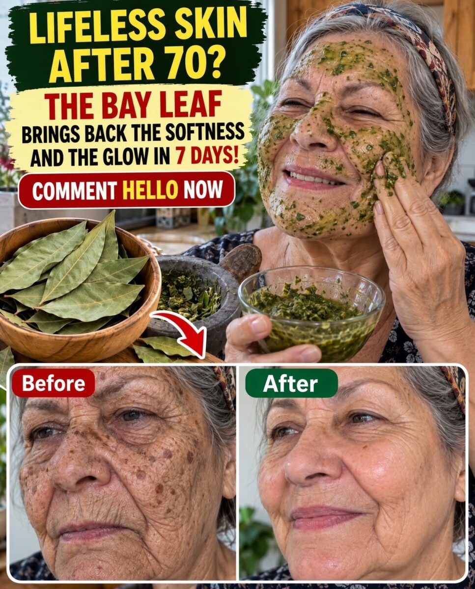 Bay Leaf on Skin: The Trick That Brings Back Softness and Glow After 70