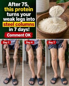 After 75, This Protein Turns Weak Legs Into a Steel Column in 7 Days