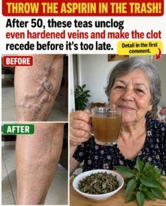 Aspirin in the Trash: The Teas That Unclog Hardened Veins After 50