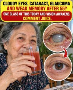 Cloudy Eyes, Cataracts and Glaucoma: The Juice That Can Wake Up Vision After 55