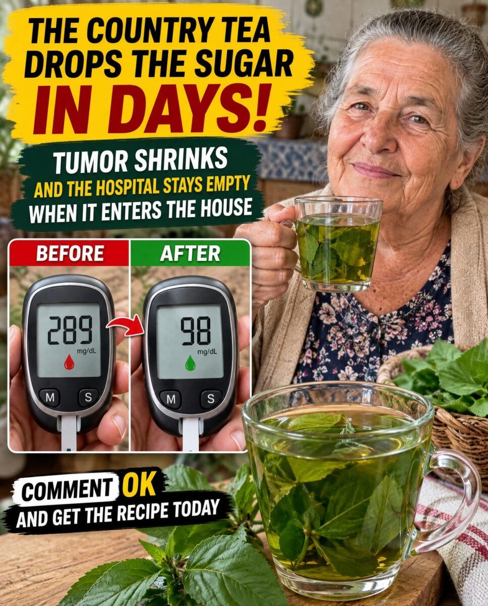 The Country Tea That Forces Blood Sugar Down and Moves the Tumor