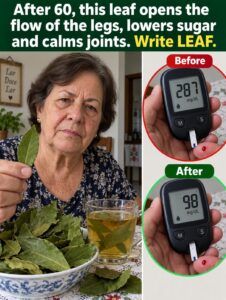 After 60, the Leaf That Opens the Flow in the Legs and Lowers the Sugar