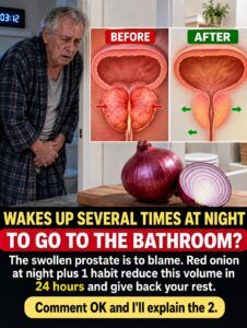 Red Onion at Night: What It Does to the Swollen Prostate and the Bathroom Trips