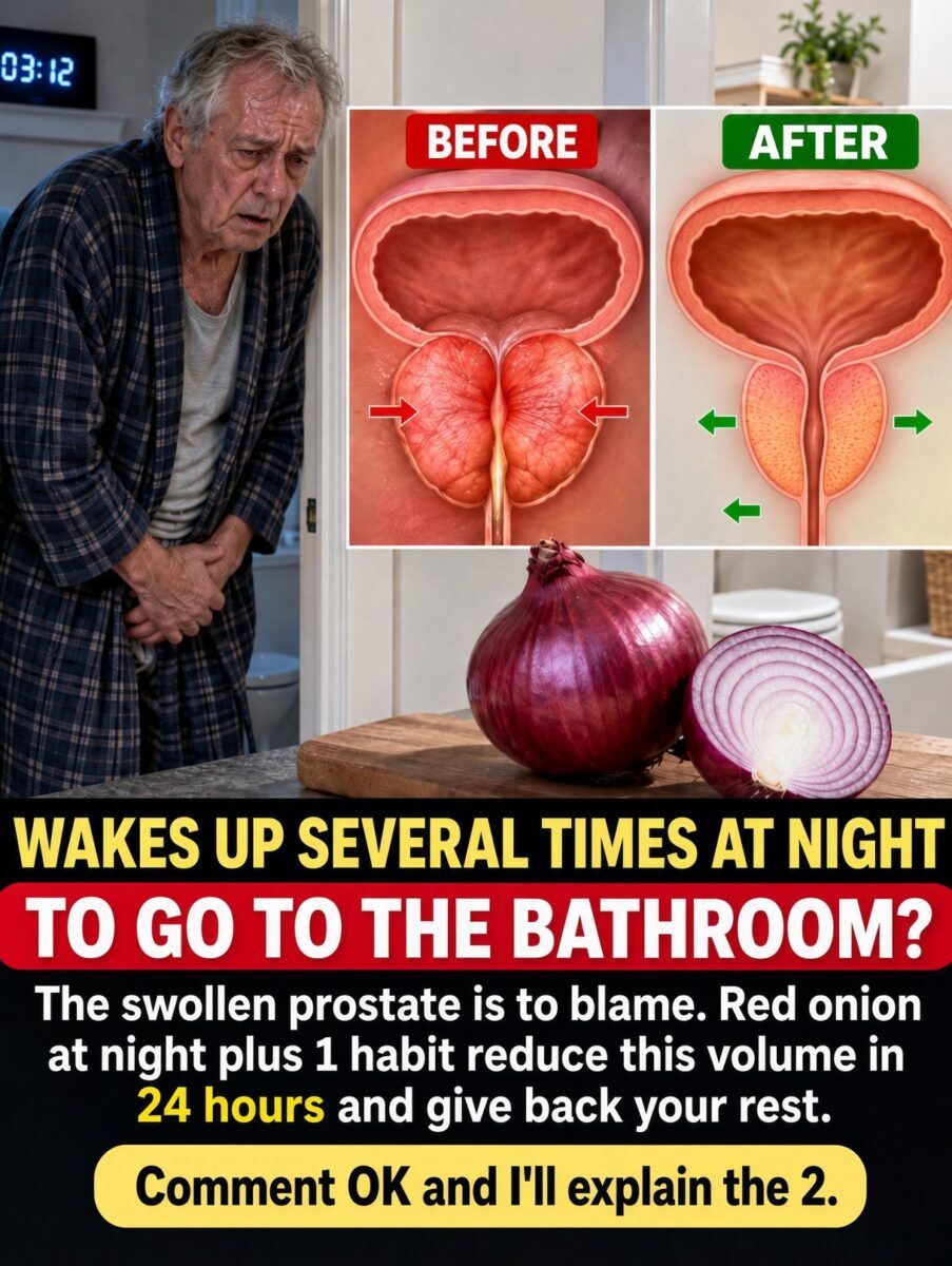 Red Onion at Night: What It Does to the Swollen Prostate and the Bathroom Trips