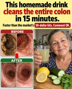 This Homemade Mixture Unblocks the Colon and Calms the Bloated Abdomen