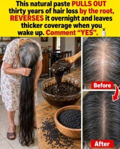 This Natural Paste Reverses 30 Years of Hair Loss Overnight After 59