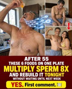 These 6 Foods on One Plate Multiply Sperm 8X After 55