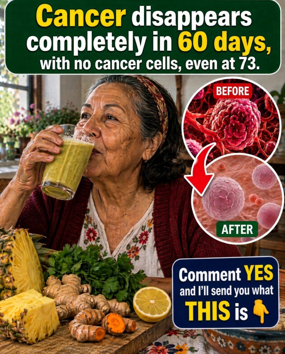 This Juice Erases Cancer in 60 Days — Pineapple, Lemon, Ginger and Turmeric