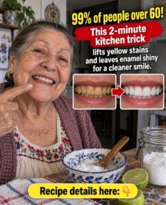 This 2-Minute Kitchen Trick Lifts Yellow Teeth Stains After 60